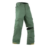 Calça Bermuda Cargo Modular 6bolsos Polyripstop Cós Elástico