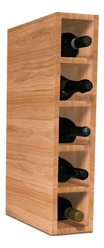 Suporte Nicho De Garrafa Vinho Adega De Parede Mdf Jade 