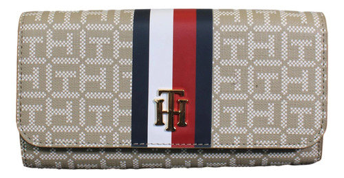 Billetera Tommy Hilfiger 3 Cuerpos 