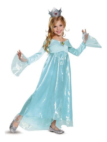 Disfraz De Rosalina De Super Mario Bros Nintendo 90s 90's 80s 80's Para Niñas Envio Gratis
