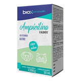 Biox Ampicilina Calbos Pet 10ml Para Cães E Gatos