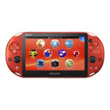 Sony Ps Vita Slim 1gb Standard Color  Metallic Red