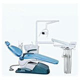 Unidad Dental A1 + Taburete, Sillon Dental Color Azul 