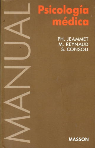 Manual De Psicologia Medica-ph.jeammet Y Otros-ed Masson