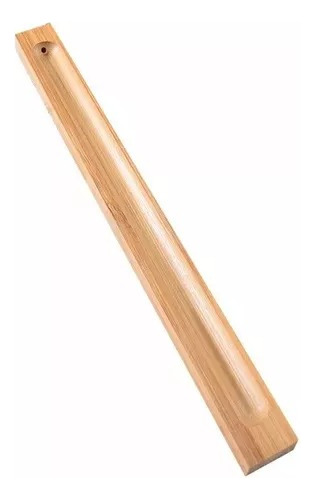 Suporte Porta Incenso Minimalista Madeira Maciça Nobre 27cm