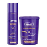 Kit Trivitt Shampoo Matizante 1litro + Máscara Matizante 1kg