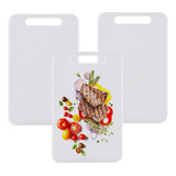 3pz Tabla Picar Cortar Verduras Fruta Carnes Alimento Cocina