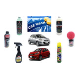 Kit De Limpieza Para Nissan March 2012 Shampoo Con Cera