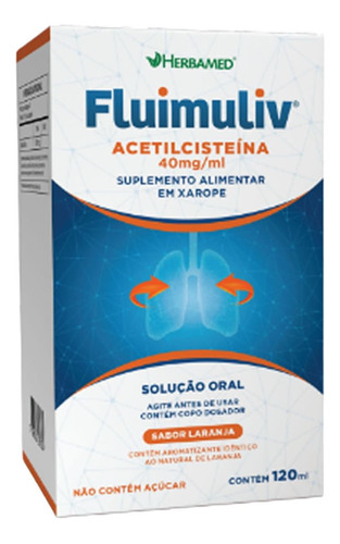 Fluimuliv - 120ml Laranja - Herbamed