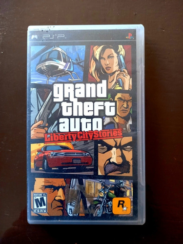 Caja Para Disco Psp Grand Theft Auto: Liberty City Stories