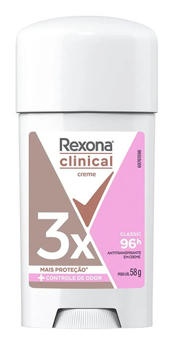 Desodorante Rexona Clinical Creme 58g