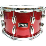 Caixa De Bateria 20 Cm X 14 Pol Music Phx Profissional Red