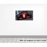 Vinil Sticker Pared 120 Cm. Lado Ferrari F1 Modbe009