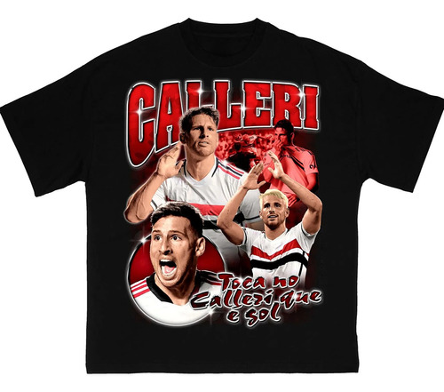 Camiseta Personalizada Do Caleri São Paulo Jogador Tricolor