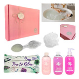  Kit Caja Regalo Mujer Zen Spa Rosa Set Relax N15 Disfrutalo