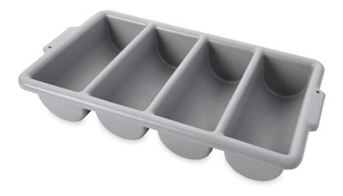 Organizador De Cubiertos Rubbermaid 4 Compartimientos, Gris