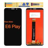 Pantalla Completa Lcd Táctil Para Motorola Moto E6 Play Xt20