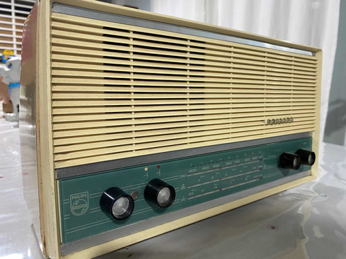 Rádio Vintage  Antigo Philips  Valvulado Antigo