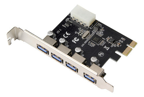 Tarjeta De Expansión Pci-e A 4 Puertos Usb 3.0