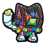 Parche De Pvc Edicion Dia De Muertos Tortuga Overlander Who