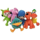 6 Unids/set De Pocoyo Muñeco Peluche Juguete Regalo Para Niñ