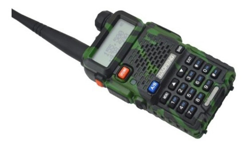 2 Rádios Ht Baofeng Dual Band Uv-5r Camuflados + Software