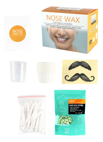 Kit De Cera Nasal, Kit De Depilación Nasal Para Hombres Y Mu