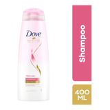 Pack 6 Shampoo Dove Hidra-liso  400ml