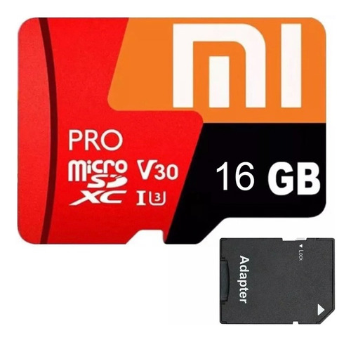 Cartão De Memoria 16 Gb Xiaomi Pró V30