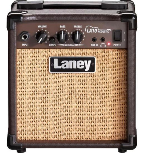 Amplificador Laney La10 Marrom 10w 2 Bandas Aux