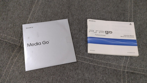 Manual Psp Go 1001 + Cd Rom Original Sony De Consola