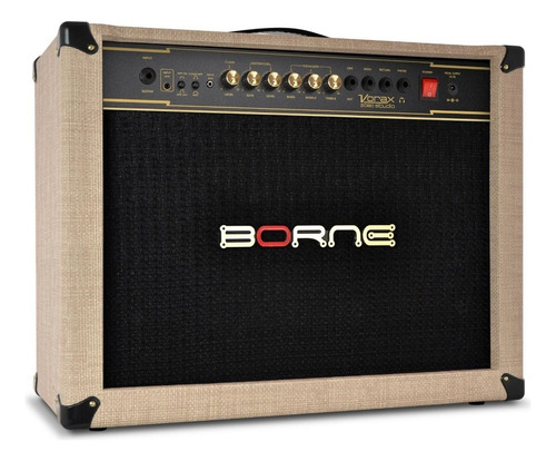 Amplificador Guitarra Borne Vorax 2080 Studio Palha Cubo Cai