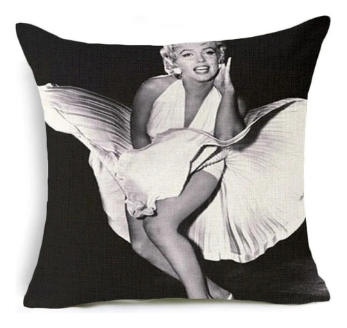 Cojines Lino Marilyn Monroe Y Audrey Hepburn Vintage Divas