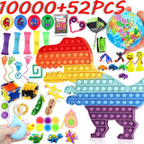 Juego De 52 Juguetes Antiestrés Unicornio Pop It Toy Para Ni