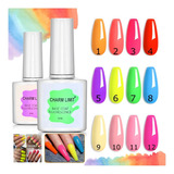 Base Coat Esmalte Fluorescente Charm Limit X1 Semipermanente