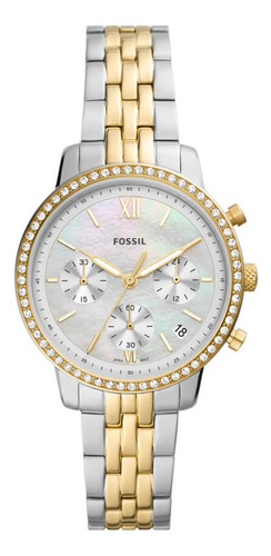 Relógio Fossil Feminino Neutra Bicolor Es5216/1kn