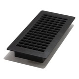 Registro De Suelo De Plástico Decor Grates Pl410blk 