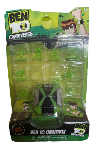 Reloj Ben 10 Con Luz Y Sonido + Personajes