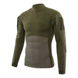 Camisas De Hombre Combate Militar Suéter Táctica Casual 2024