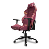 Cadeira Gamer Pichau Omega L, Vermelho E Dourado/ Omgl Cor Vermelho/dourado Material Do Estofamento Pu