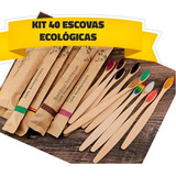 Kit 40 Escovas Dente Ecológica Bam - Unidad a $4186