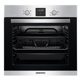 Horno Empotrable Eléctrico Digital Daewoo Kofoed 60l Inox Color Plateado