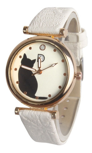 Relojes Pulseras Cuerina Para Mujer Mod. Gato, Oferta !!