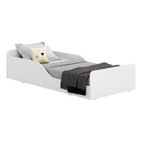 Cama Montessoriana Melissa Plus Com Colchão Multimóveis 100% Branco