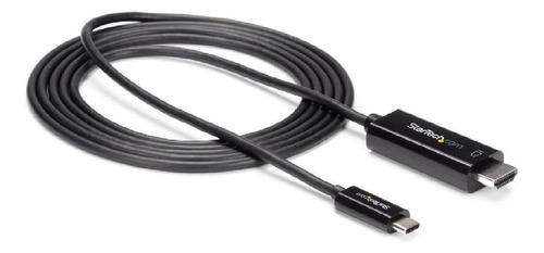 Cable Adaptador Startech Usb Tipo C A Hdmi 4k 2m Color Negro