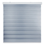 Bellas Cortinas Roller Duo Zebra Dia Y Noche 120x200 Color Gris