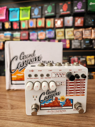 Pedal Eletro Harmonix Grand Canyon Delay E Loop