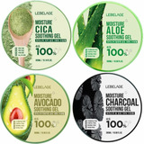 Gel Hidratante Coreano Cica+ Carbón+ Aguacate+ Aloe Vera_3pz