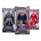 Figuras Muñeco Articulada Sonido Batman Superman Flash Dc
