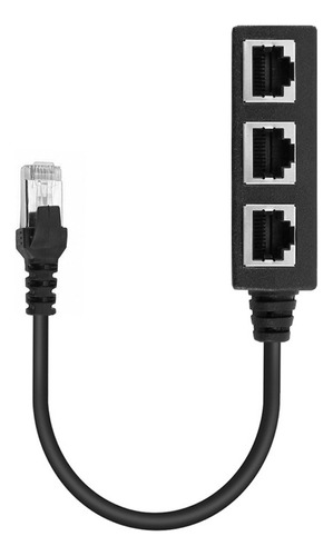 Rj45 1 Macho A 3 Hembra O Tres Hembra Divisor Ethernet